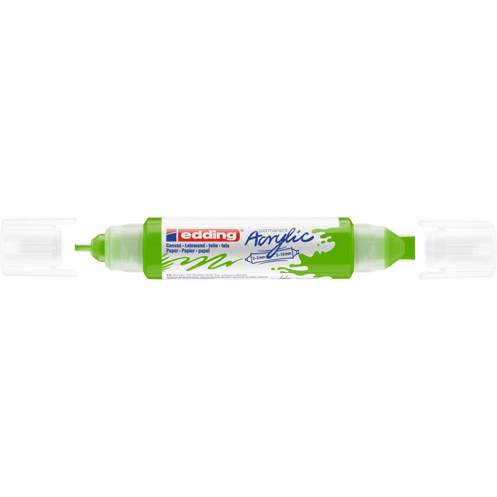 Edding 5000 • Acryl 3D Doubleliner Gelbgrün