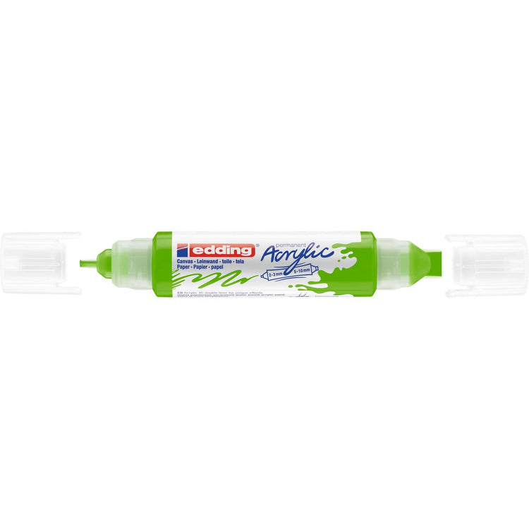 Edding 5000 • Acryl 3D Doubleliner Gelbgrün