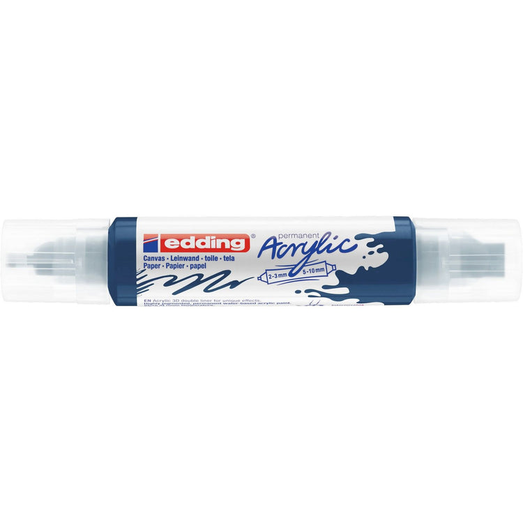 Edding 5000 • Acryl 3D Doubleliner elegantes Nachtblau