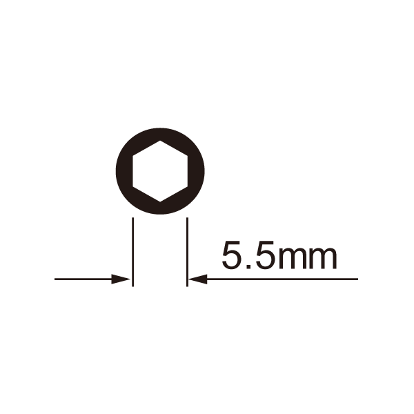 ICetoolz Spaak Nippelschlüssel 12c7 für 5,5 mm Sechsecknippel