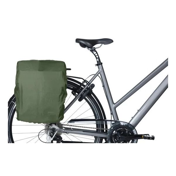 Basilikumfahrrad -Umhängetasche MIK -Stollen 14 Liter 14 x 24 x 34 cm Braun