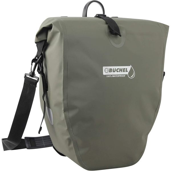Buchel Tasche Single 100% 25.4L Wasserdicht Grün