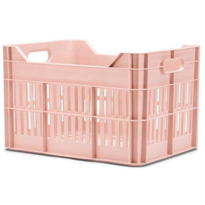 Urbanfester Kiste recycelter Kunststoff 30L Pastellrosa