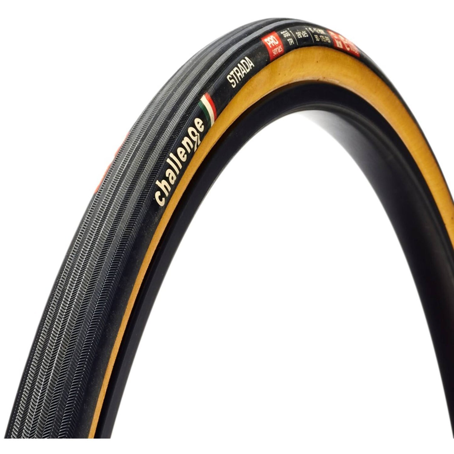Herausforderung - Strada Pro ot TLR 700x30c Black Braun