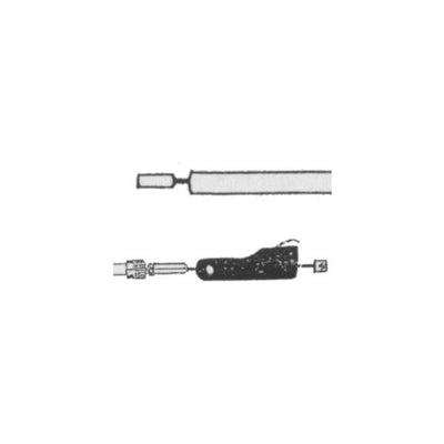 Schaltzugsatz Elvedes SRAM universal 1700 2250mm verzinkt - schwarz (auf Karte)