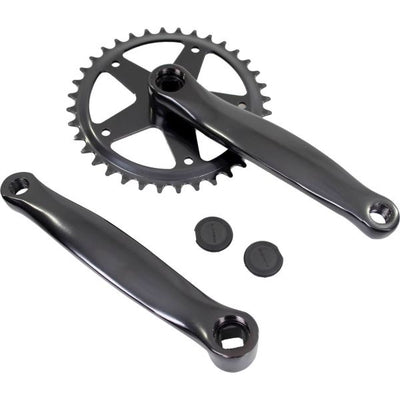 Kurbelgarnitur 36t 170 schwarz