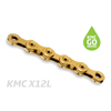 Kmc-Kette x12l 12v 126l gewachstes Ti-N-Gold