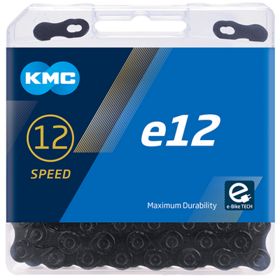 KMC-Kette E12 Black Tech 130s
