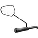 Ergotec Spiegel links M-77L Lang schwarz