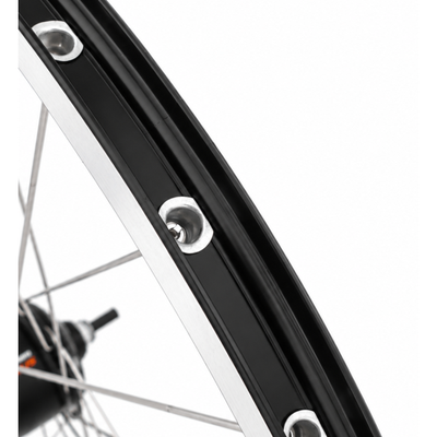 Shimano Hinterrad 28 Aluminium ZAC 2000 Felge Schwarz Silber – SG-C6001-8R Nexus 8 Nabe und Edelstahlspeichen
