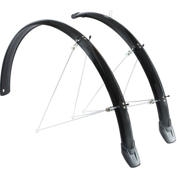 Schutzblechset Eurofender Elegance 28 x 46 mm - schwarz