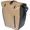 Basil einzelne Fahrradtasche Rivo L Plane Mik 25–31 l 14 x 28 x 43 cm – Sandschwarz