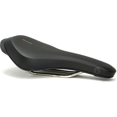 Sattel Selle Royal auf sportlichem Schwarz (Karte)