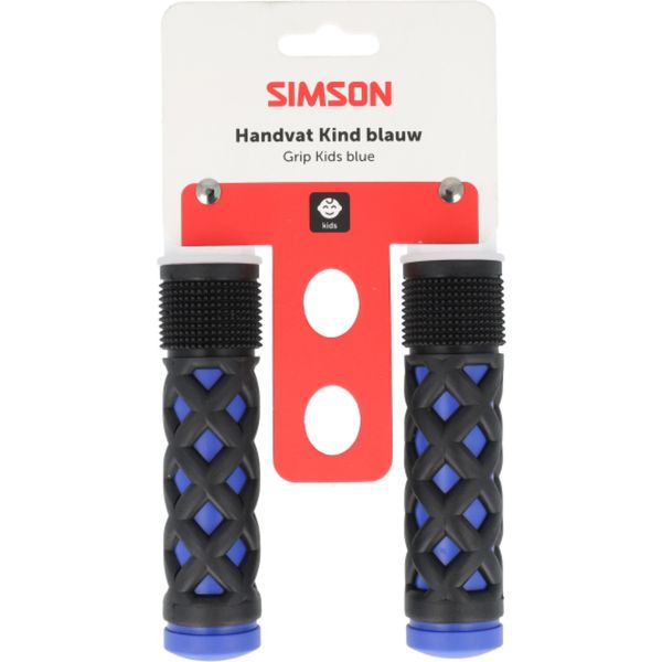 Simson behandelt Kinderblau-Schwarz