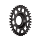Gates Gear CDX 32T Pinion Fin Line Chromoly Schwarz