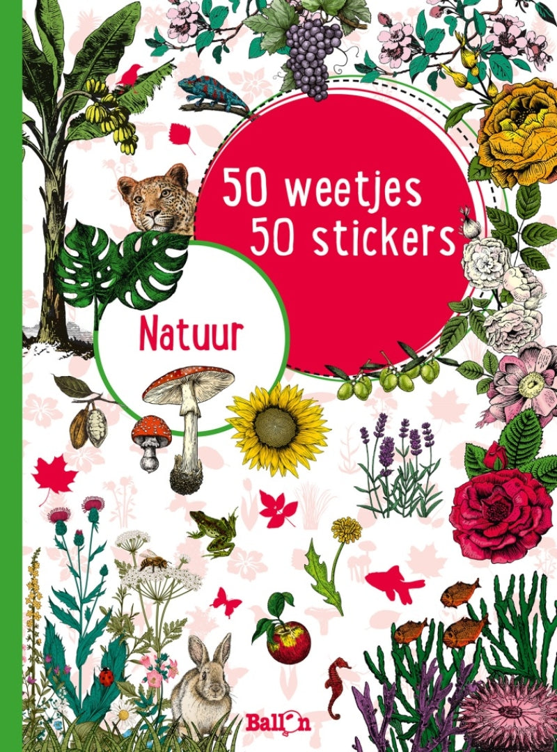 50 Fakten 50 Aufkleber - Natur