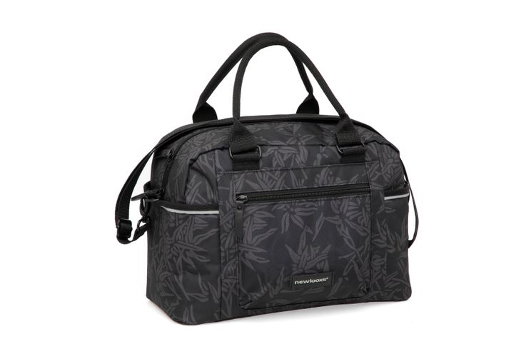 Bari Bambusfahrradsack - Wasser -Repellent - 13L - Schwarz