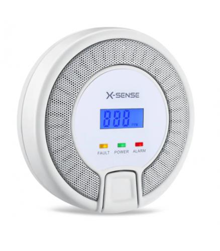 X-sense Co-Detektor mit Display inklusive Batterien