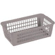 Sonnenwaren Sonnenwaren grundlegender Speicherkorb 36x15x8 cm Grau