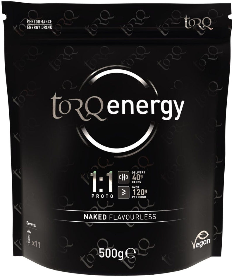 Torq 1:1 Energy Drink Naked 500g Beutel