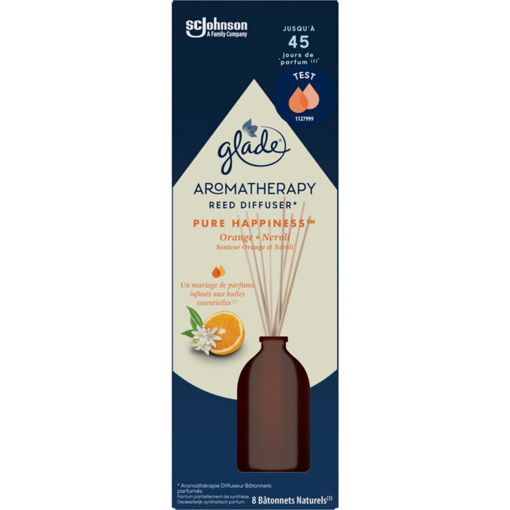 Andere Marken Glade Aromatherapie Pure Happiness Duft Sticks Orange Neroli 80 ml