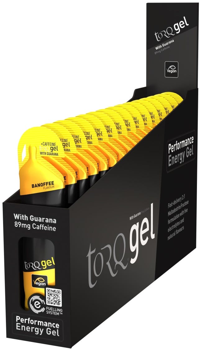 Torq Gel Banoffee mit Guarana (Box 15)