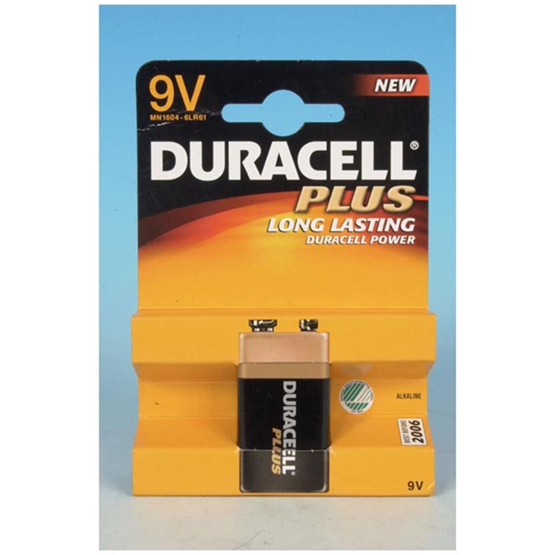 Duracell Compact 9V A1 Mn1604