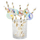 Boland Papierstrohhalme Einhorn 6er-Set