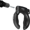 Axa Ring Lock -Verteidiger mit abnehmbarem Schlüssel schwarz einverstanden