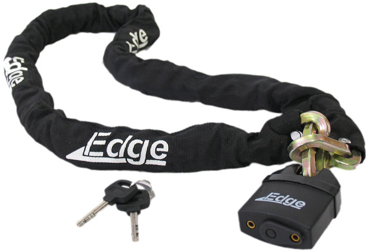 Kettenschloss Edge Power 150cm- ø10mm - schwarz