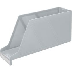 Zeitschriftenkassette Leitz 2427 A4 Polystyrol grau