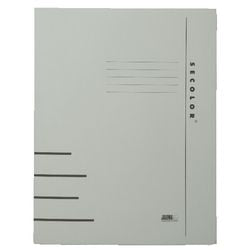 Clip-Ordner Secolor Djois A4 25x31cm grau