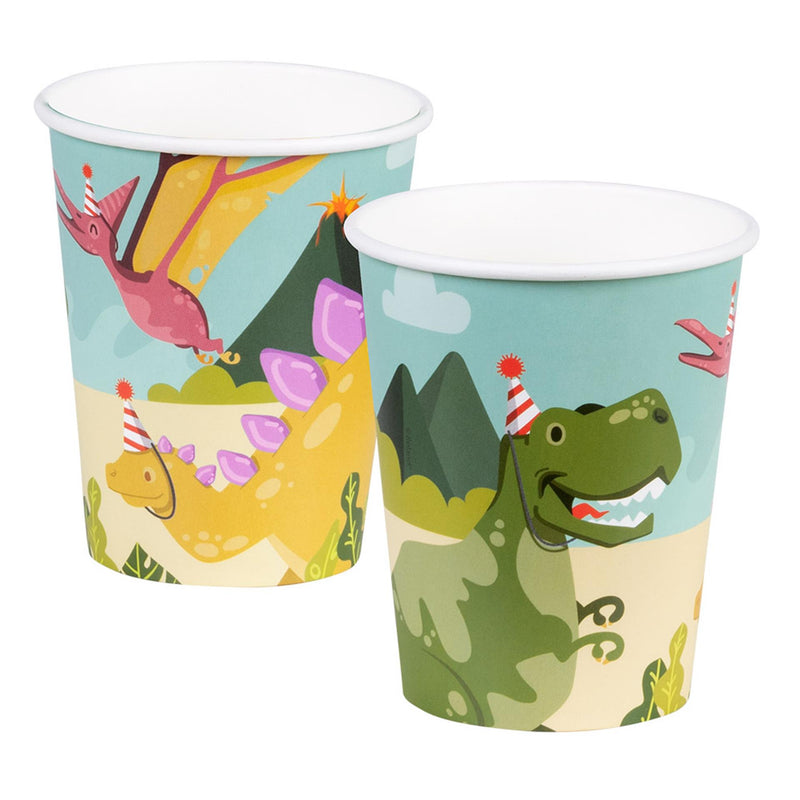 Papy Cups Dino Party, 10st.