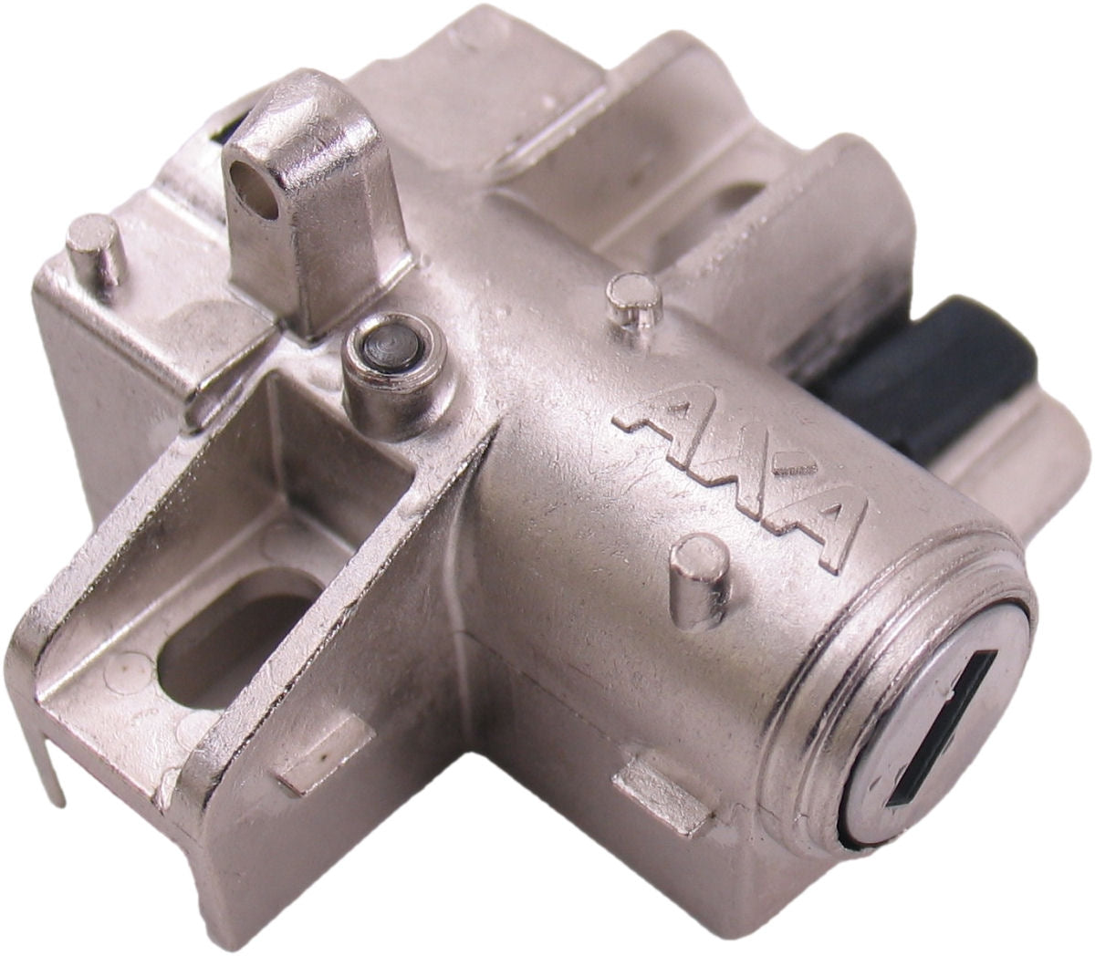 Axa Ring Lock Defender mit 2 Tube Zylinder glänzend schwarz (Workshop -Verpackung)