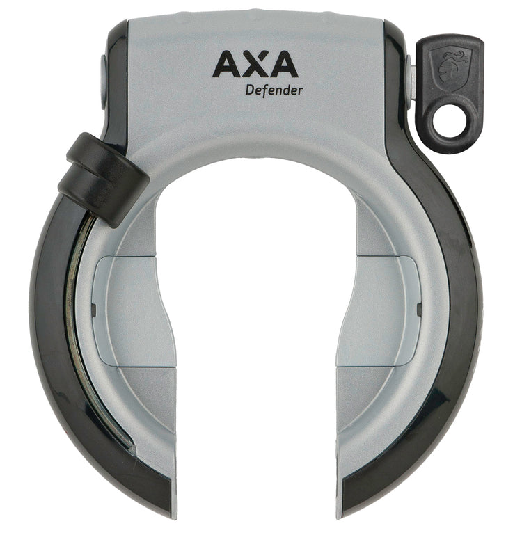 AXA -Verteidiger - hoher Qualitätsrahmen Los (160 mm) - Fahrrad - Kunst 12 - Silberschwarz