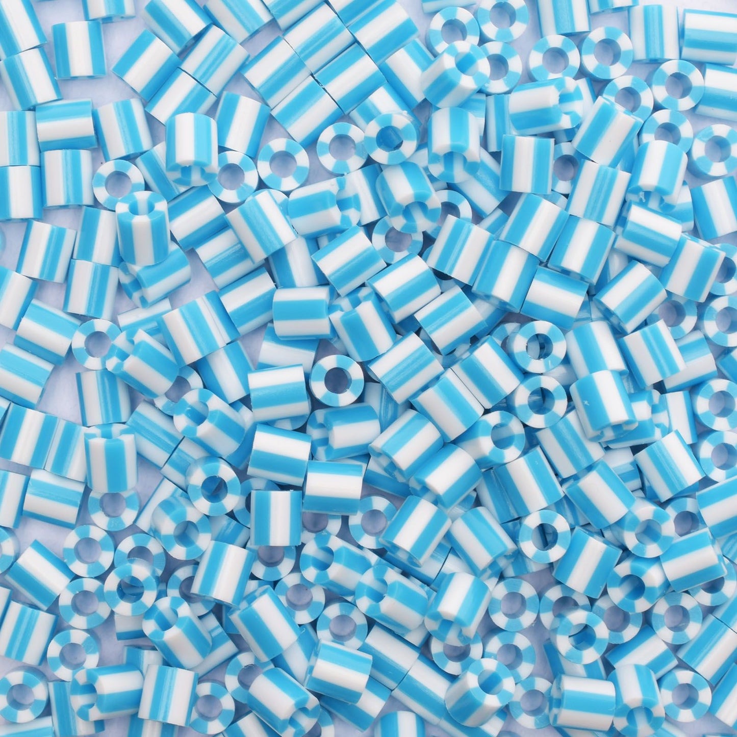 Vaessen creative • Bügelperlen zweifarbig blau-weiß 550 Stk.