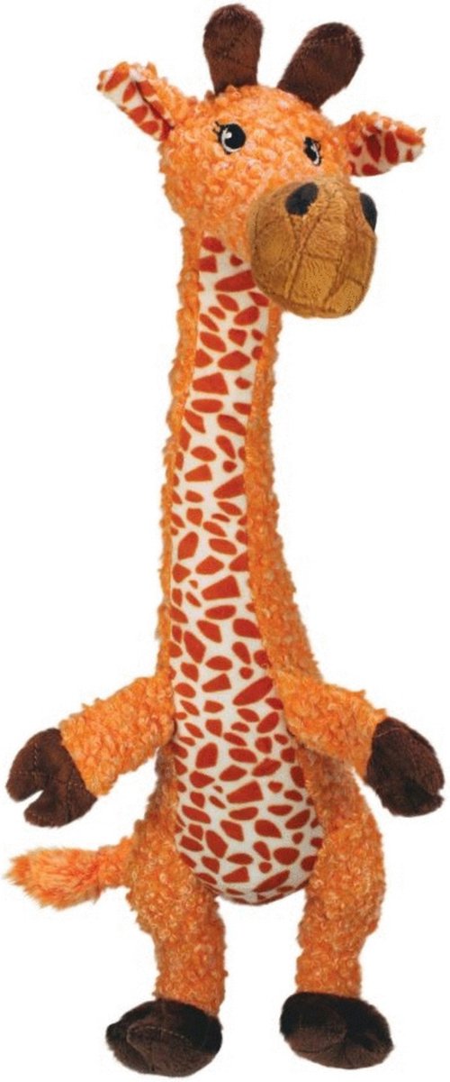 Kong Shakers Luvs Giraffe – Hundespielzeug – Orange, groß