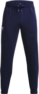 Under Armour UA Icon Fleece Jogger-Blu Herren-Sporthose – Midnight Navy – Weiß