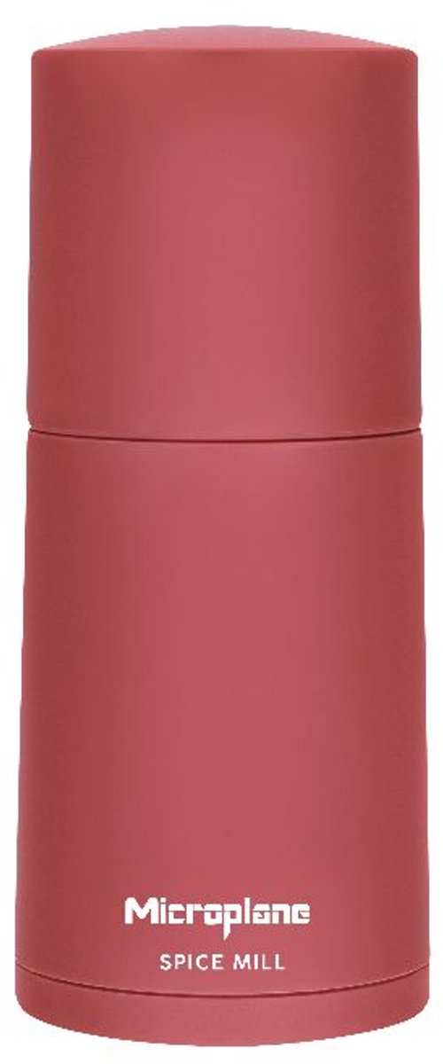 Microplane-Gewürzmühle – harte Gewürze – Lippenstiftrosa