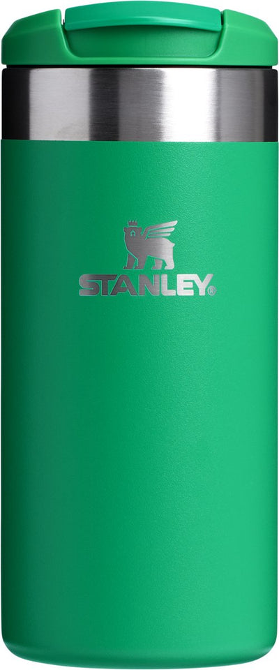 Stanley Aerolight Transit Thermobecher 350 ml – hält 4 Stunden warm – 6 Stunden kalt – spülmaschinenfest – auslaufsicher – geeignet für Getränkehalter im Auto – Kaffeetassen to go – Wiese