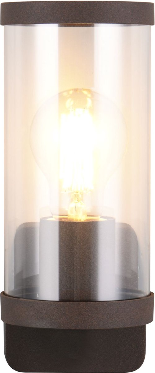 Rl lebe dein Licht Reality Bonito - Wandleuchte - Rostfarbe - exkl. 1x e27 4w - Außenbeleuchtung - IP44
