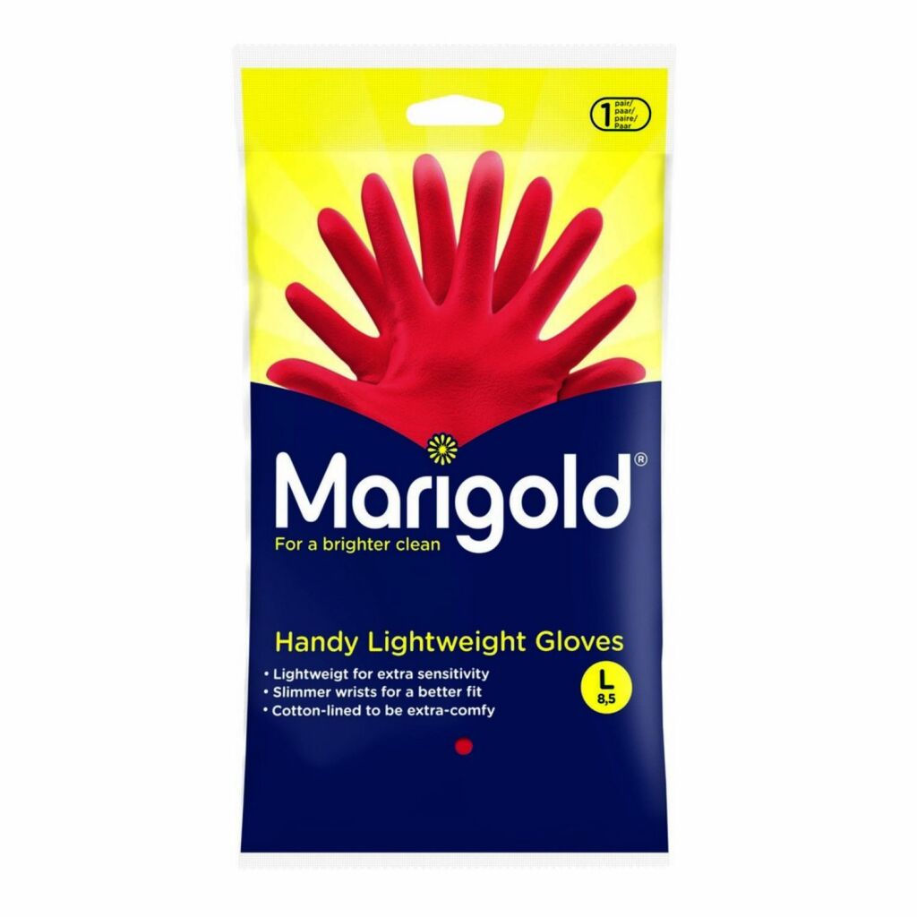 Grundreste handliche Handschuhe l rot