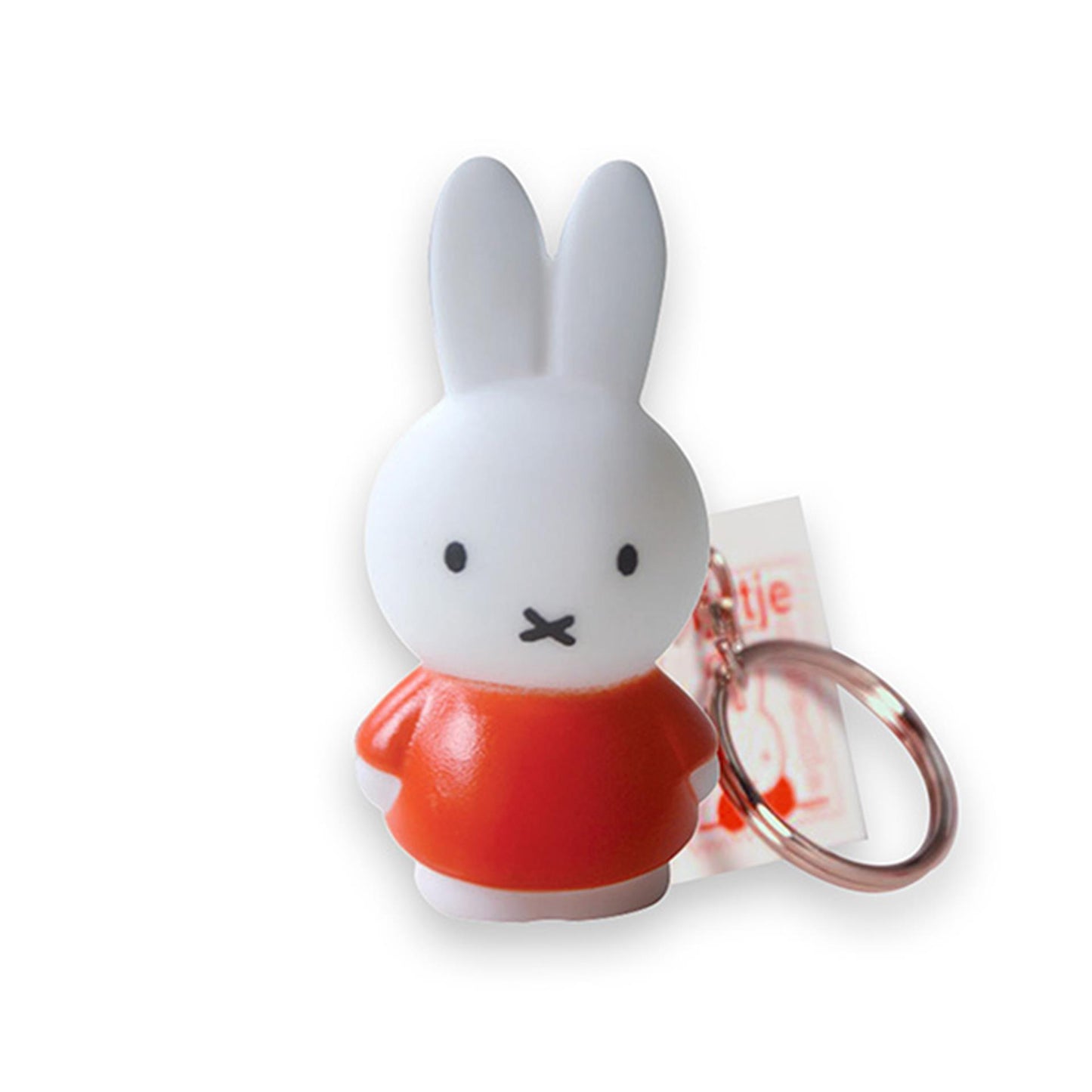 Miffy 3D Schlüsselanhänger rot 6cm