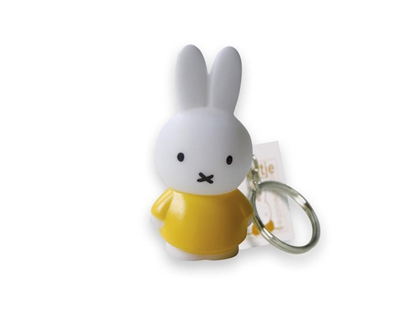 Miffy 3D Schlüsselanhänger gelb 6cm
