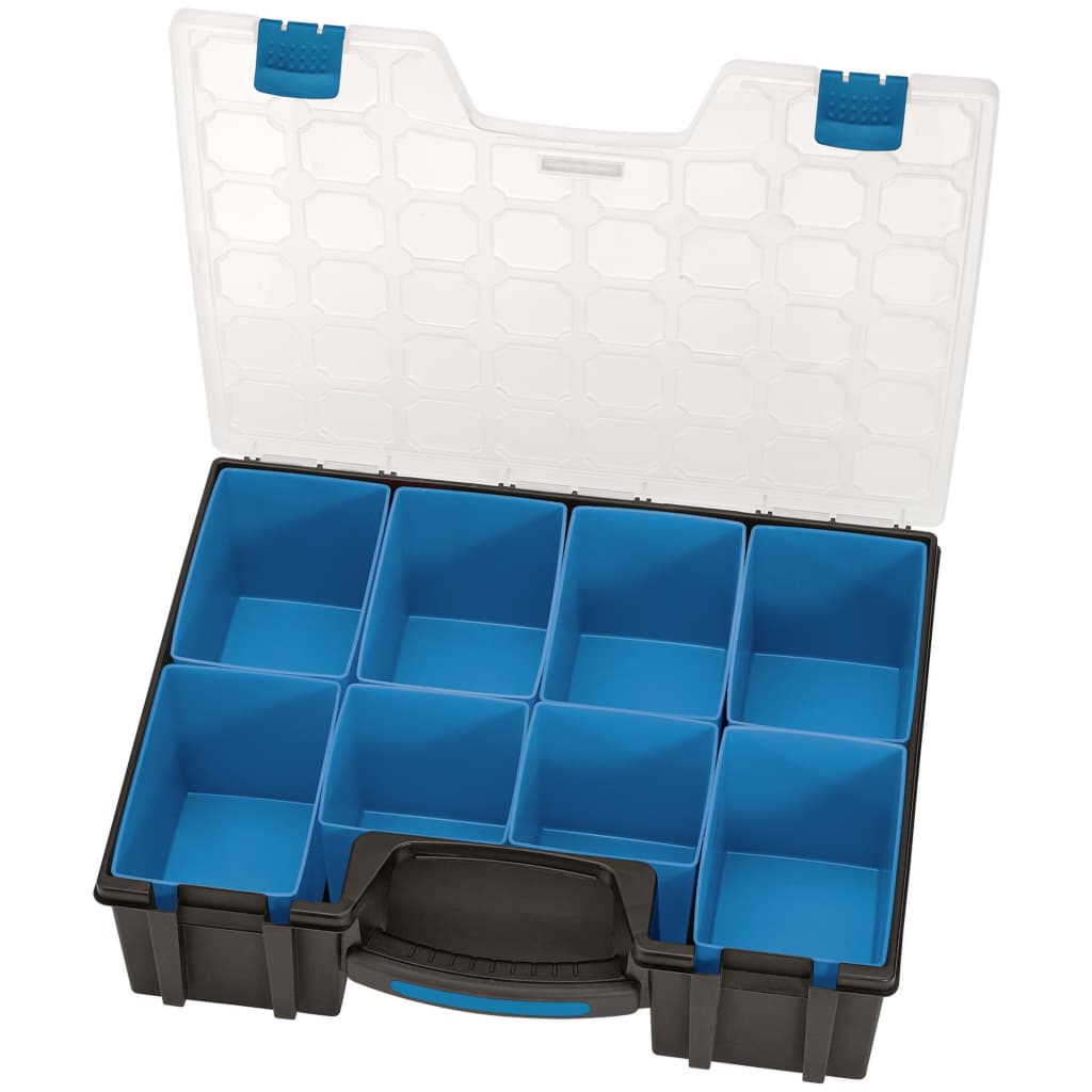 Draper-Werkzeuge Draper-Werkzeuge 8-Teile-Organizer mit Fächern 41.5x33x11 cm Schwarz