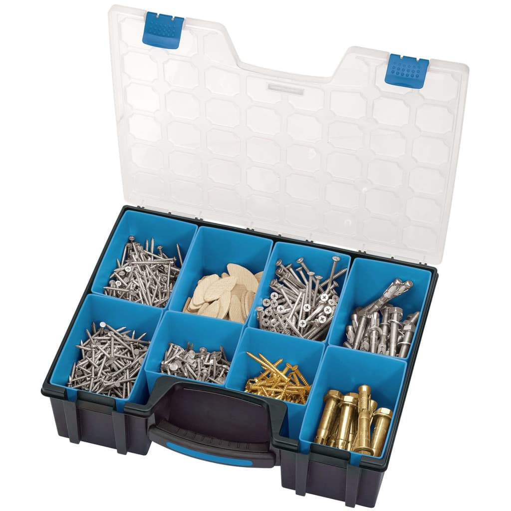 Draper-Werkzeuge Draper-Werkzeuge 8-Teile-Organizer mit Fächern 41.5x33x11 cm Schwarz