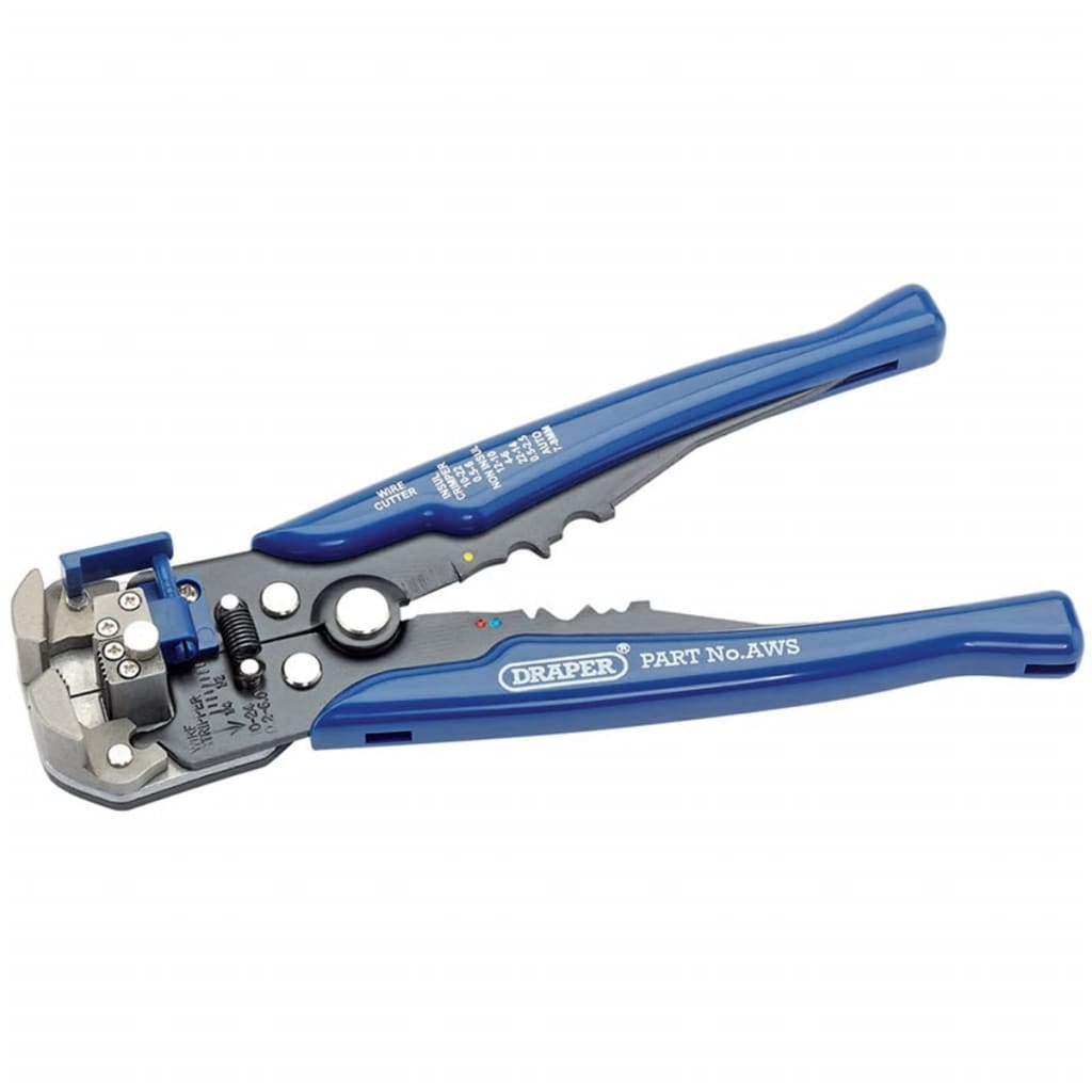 Draper -Werkzeuge Draper -Werkzeuge Automatische Drahtstripper Krimptang Blue 35385