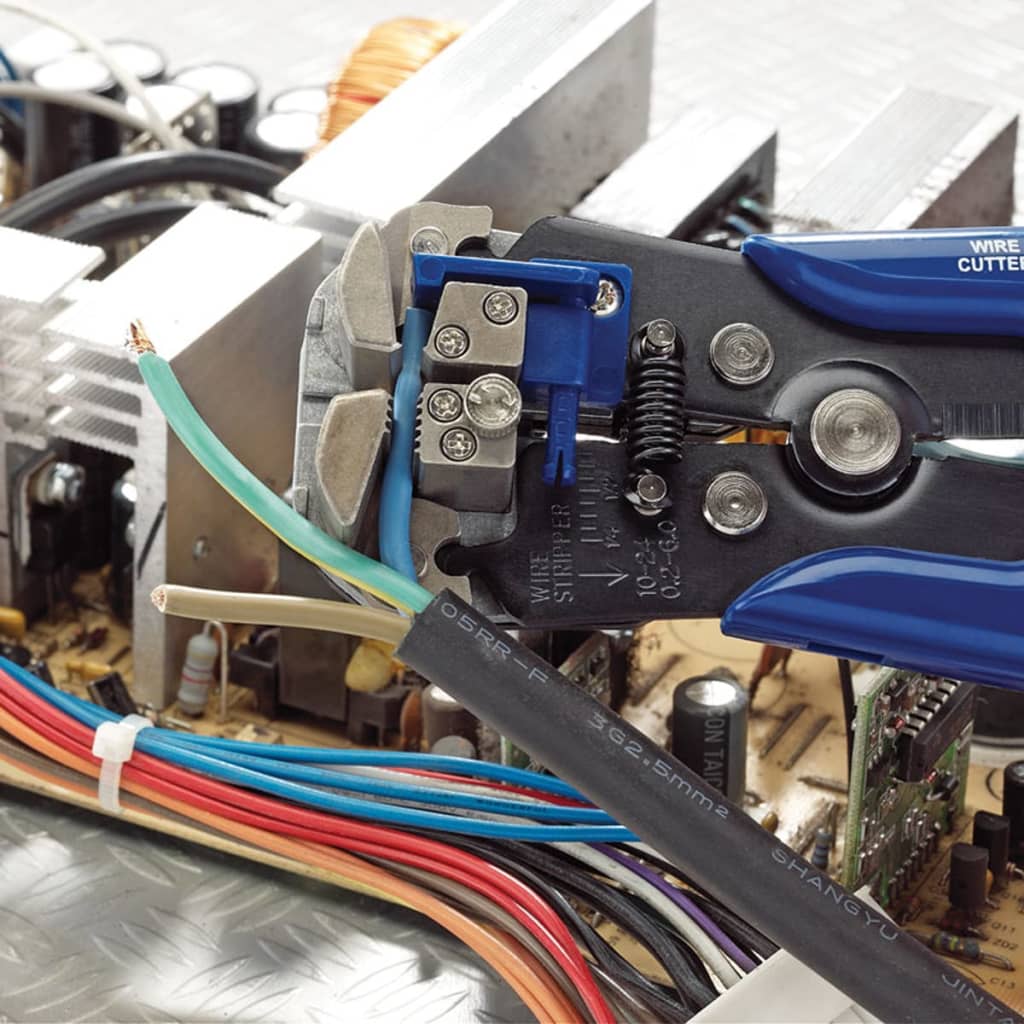 Draper -Werkzeuge Draper -Werkzeuge Automatische Drahtstripper Krimptang Blue 35385