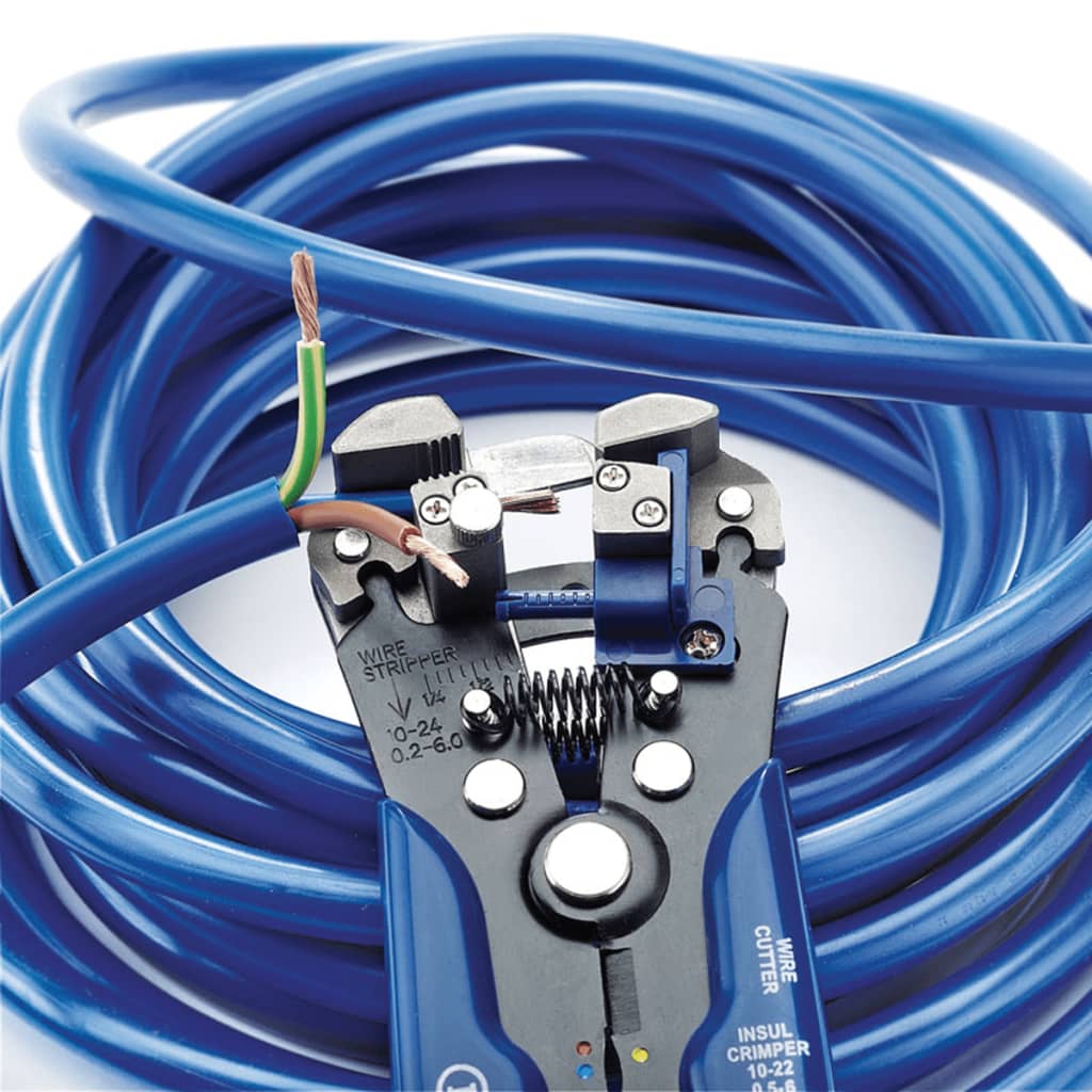 Draper -Werkzeuge Draper -Werkzeuge Automatische Drahtstripper Krimptang Blue 35385