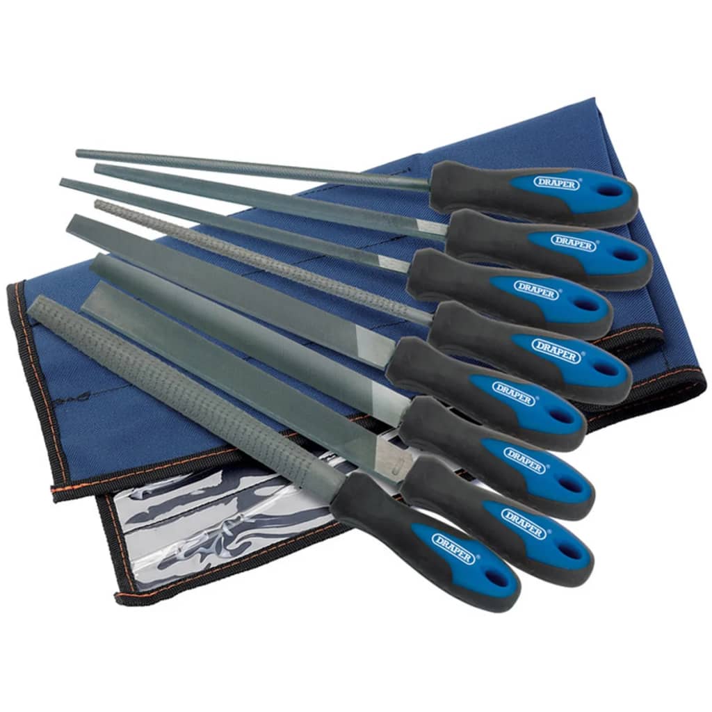 Draper-Werkzeuge Draper-Werkzeuge Vijlen und gemahlener 8-teiliger 200 mm 44961